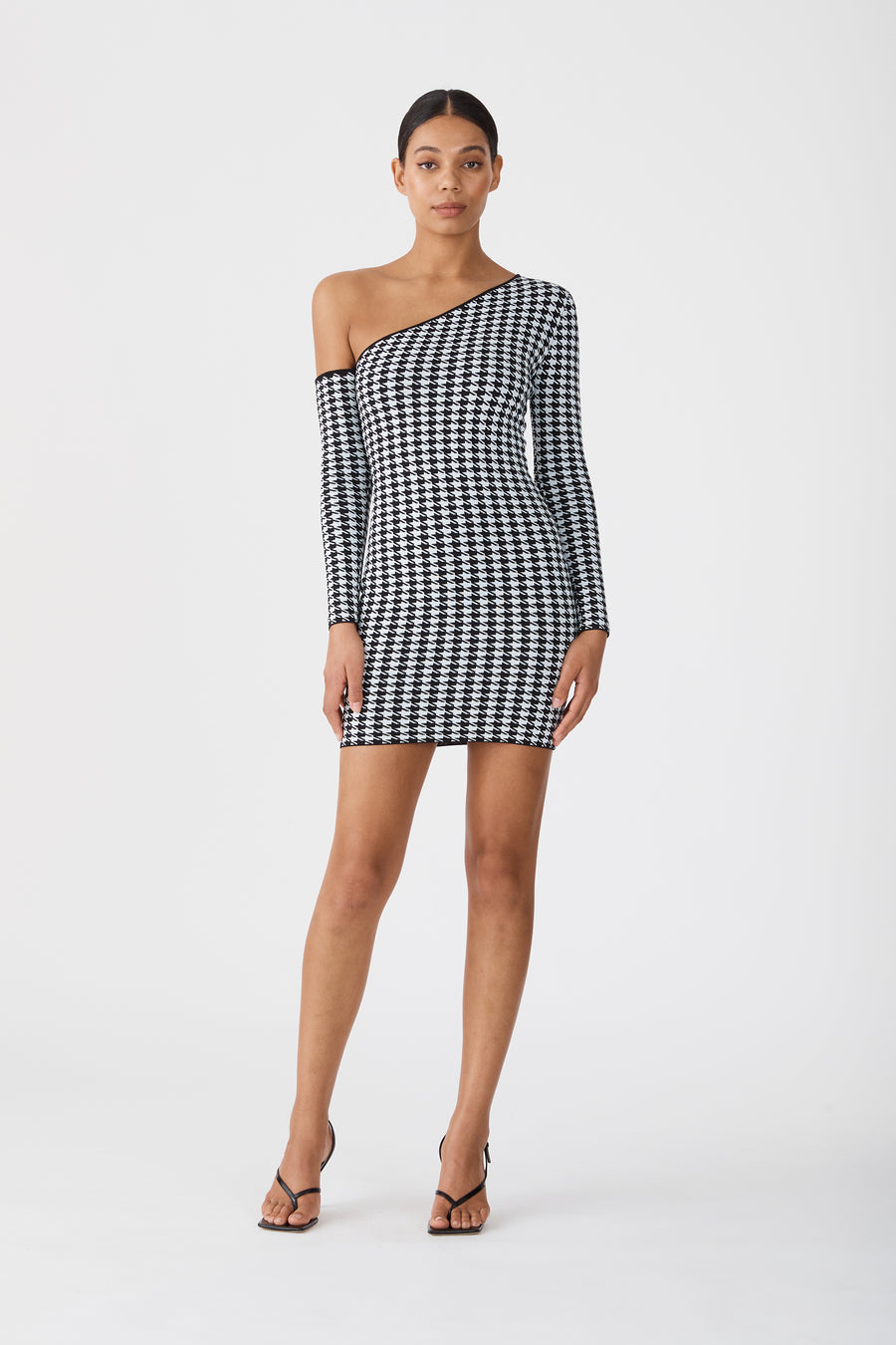 Erika Mini Dress Houndstooth